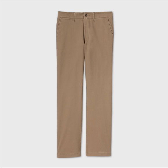 Goodfellow & Co Other - Goodfellow & Co. Tan Hennepin Chino Straight Fit Pants Men’s Size 28X30